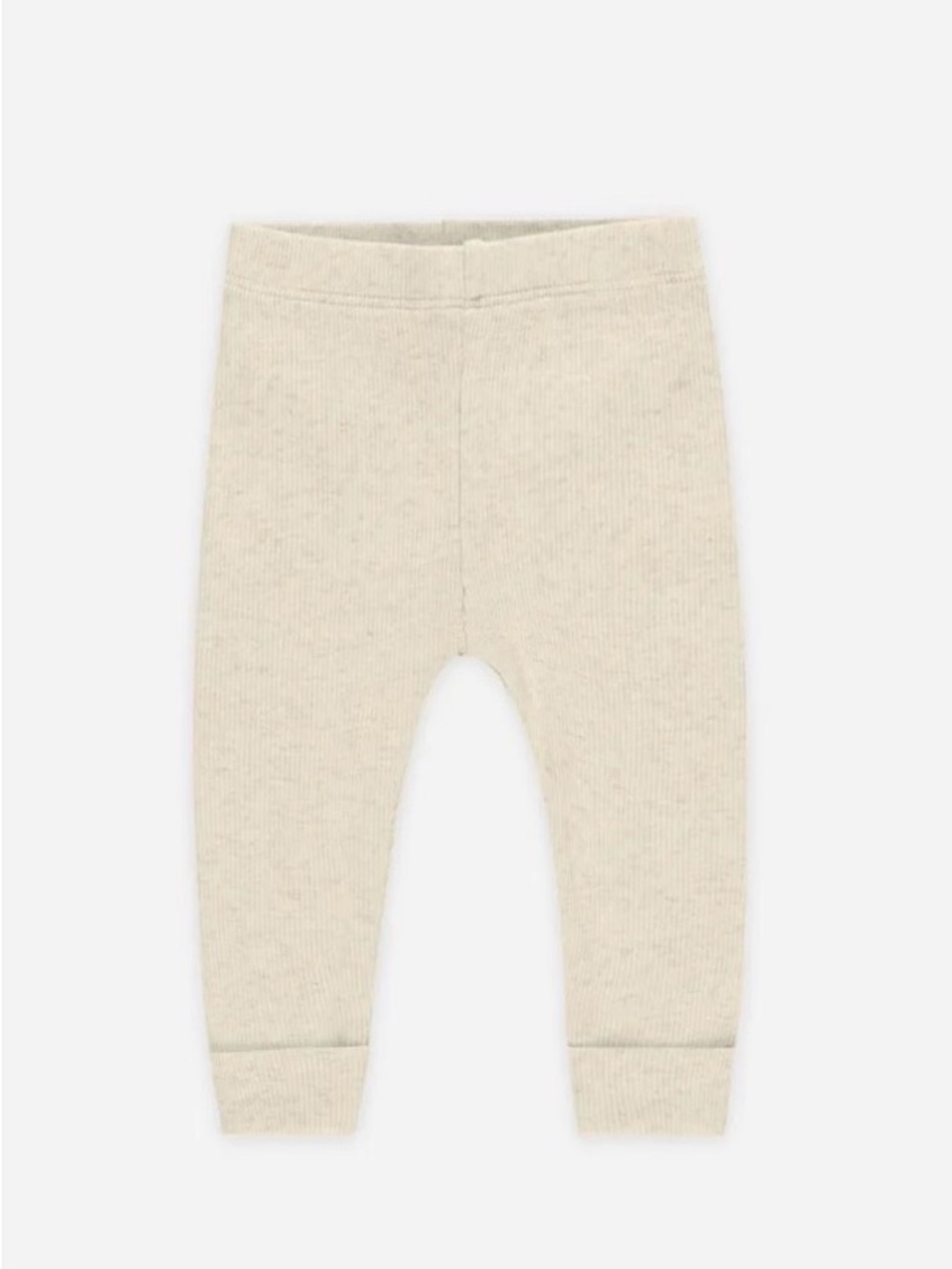 Quincy Mae Ribbed Leggings - Cream